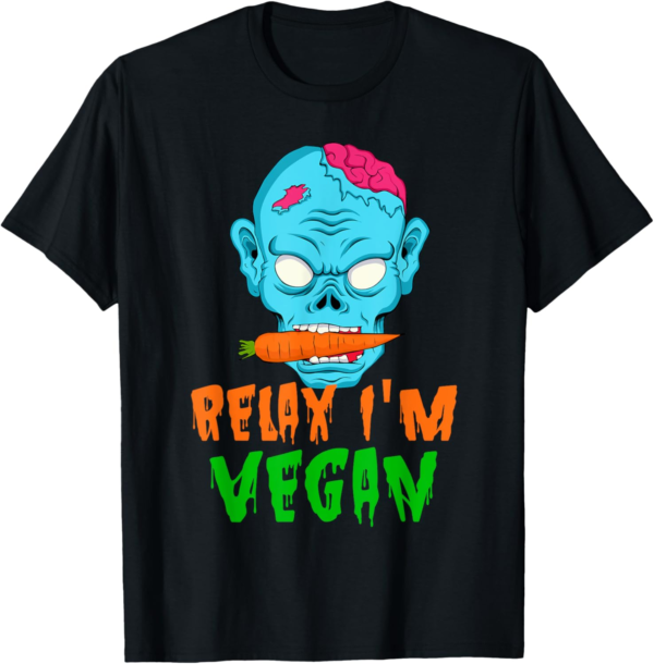 "Relax, I’m Vegan" Halloween Tee